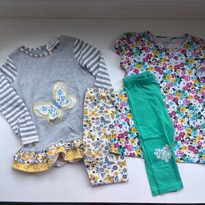 Girls Size 6 Floral Outfits